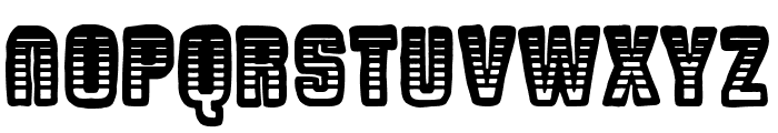 Touristic Chaos Font LOWERCASE