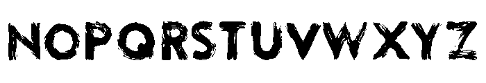 Tourmaline Brush Font LOWERCASE