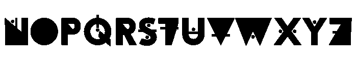 Tourmaline Deconstructed 2 Font LOWERCASE