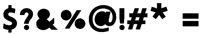 Tourmaline Deconstructed Font OTHER CHARS