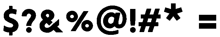 Tourmaline Evolution Font OTHER CHARS