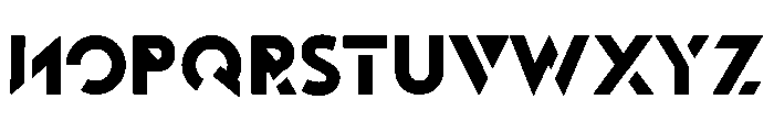Tourmaline Evolution Font UPPERCASE
