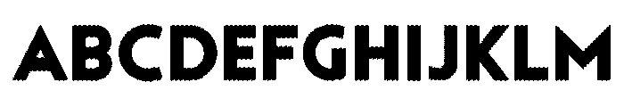 Tourmaline Geek Font UPPERCASE