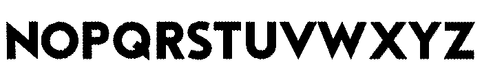 Tourmaline Geek Font LOWERCASE