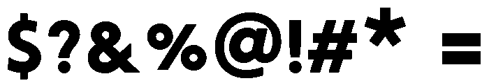 Tourmaline Glitch Font OTHER CHARS