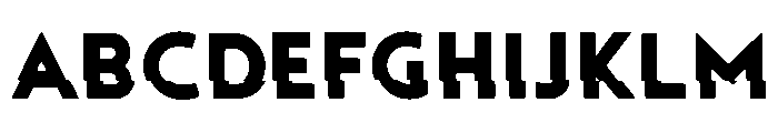 Tourmaline Glitch Font UPPERCASE