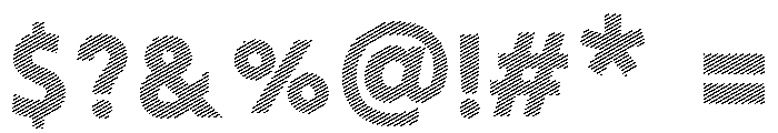 Tourmaline Lines Font OTHER CHARS