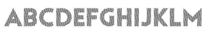 Tourmaline Lines Font UPPERCASE