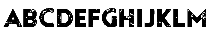 Tourmaline Printed Font UPPERCASE