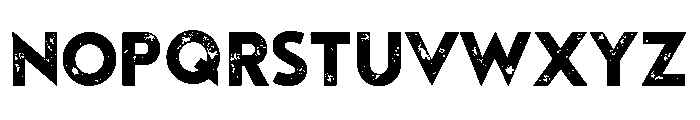 Tourmaline Printed Font UPPERCASE