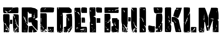 Tower Ruins Drop-Case Font UPPERCASE