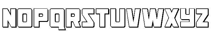 Tower of Silence 3D Font LOWERCASE