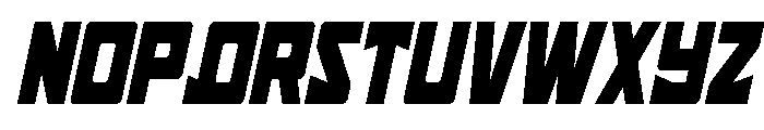 Tower of Silence Condense Ital Font UPPERCASE