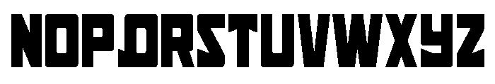 Tower of Silence Condensed Font UPPERCASE