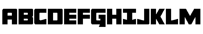 Tower of Silence Expanded Font UPPERCASE