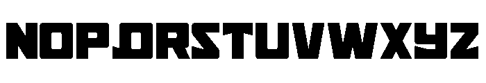 Tower of Silence Expanded Font UPPERCASE