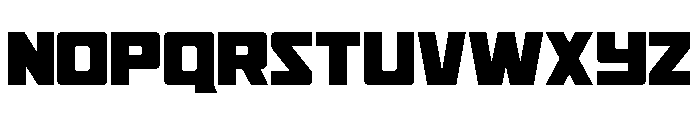Tower of Silence Expanded Font LOWERCASE