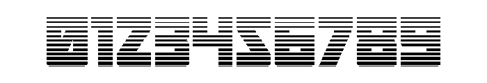 Tower of Silence Gradient Font OTHER CHARS
