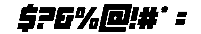 Tower of Silence Italic Font OTHER CHARS