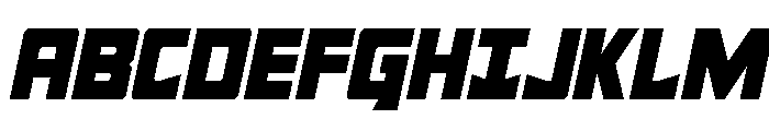 Tower of Silence Italic Font UPPERCASE
