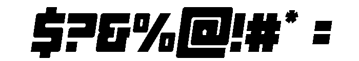 Tower of Silence Semi-Italic Font OTHER CHARS
