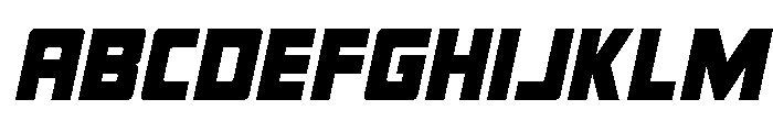 Tower of Silence Spaced Italic FONT