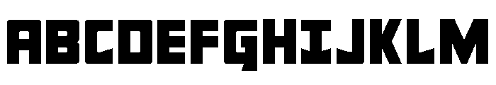 Tower of Silence Spaced Font UPPERCASE