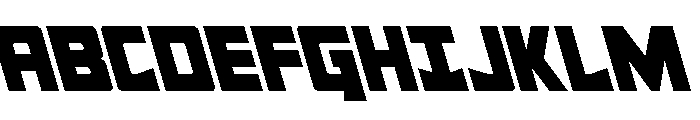Tower of Silence Super-Left Font UPPERCASE