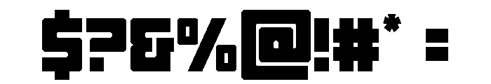 Tower of Silence Font OTHER CHARS