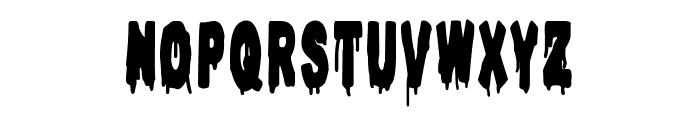 Toxic Cemetery Font UPPERCASE