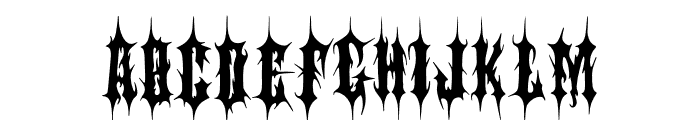 ToxicSpikes Font UPPERCASE