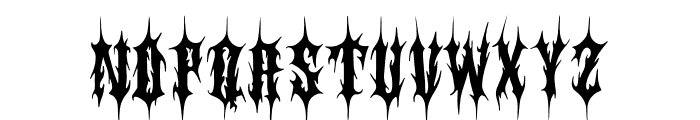 ToxicSpikes Font LOWERCASE