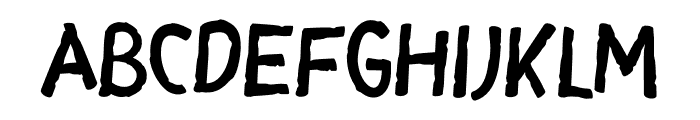 Toyaso Font UPPERCASE