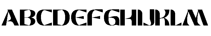 Tozza PERSONAL USE ONLY! Font UPPERCASE