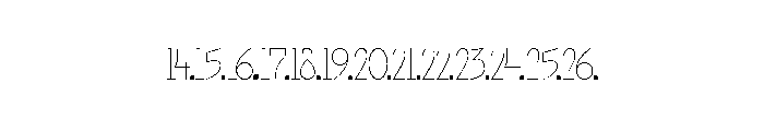to whom it may concern type Font UPPERCASE