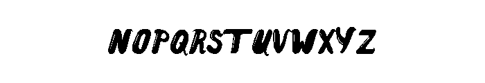 tomstaint Font UPPERCASE