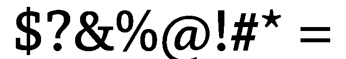 Toppan Bunkyu Gothic Demibold Font OTHER CHARS