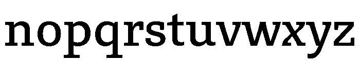 Toppan Bunkyu Gothic Demibold Font LOWERCASE