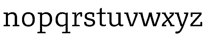 Toppan Bunkyu Gothic Regular Font LOWERCASE