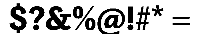 Toppan Bunkyu Midashi Gothic Extrabold Font OTHER CHARS