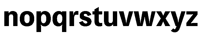 Toppan Bunkyu Midashi Gothic Extrabold Font LOWERCASE