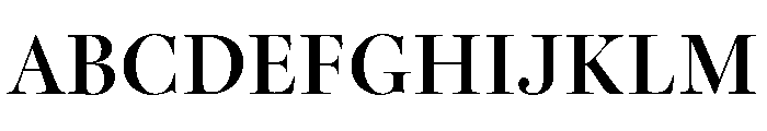 Toppan Bunkyu Midashi Mincho Extrabold Font UPPERCASE
