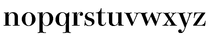 Toppan Bunkyu Midashi Mincho Extrabold Font LOWERCASE