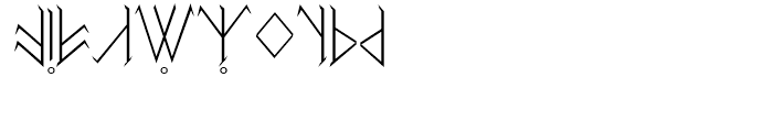 Tolkien Certar Regular Font OTHER CHARS