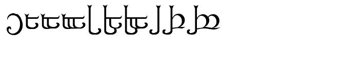 Tolkien Tengwanda Namarie Namarie Font OTHER CHARS