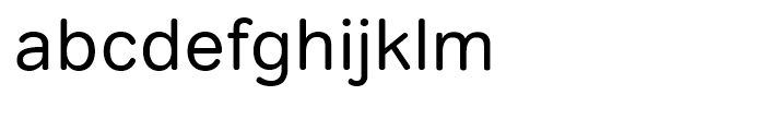 Tondo Cyrillic Regular Font LOWERCASE