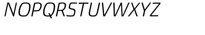 Torcao Expanded Regular Italic Font UPPERCASE