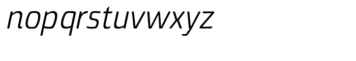 Torcao Normal Regular Italic Font LOWERCASE