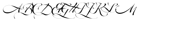 Tosca Regular Font UPPERCASE