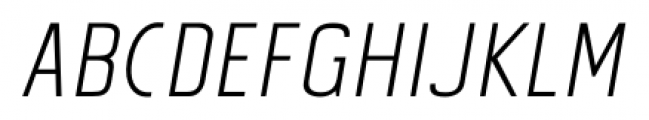 Tolyer No.3 Light Italic Font UPPERCASE